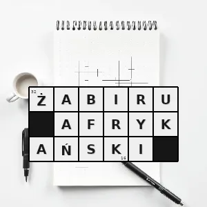 Hasło krzyżówkowe bocian siodlasty - żabiru afrykański – rozwiązanie, synonimy, podpowiedzi i definicje krzyżówkowe